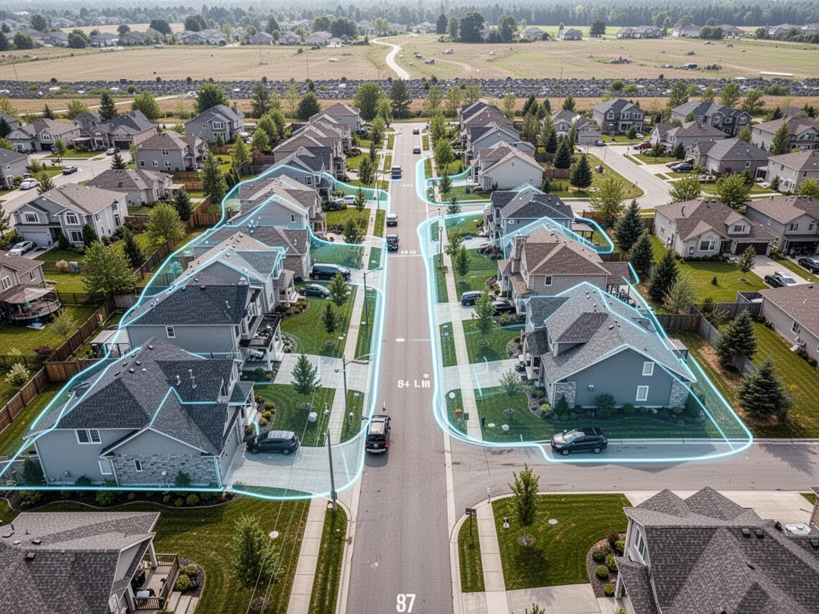 Roofing Service Areas Map