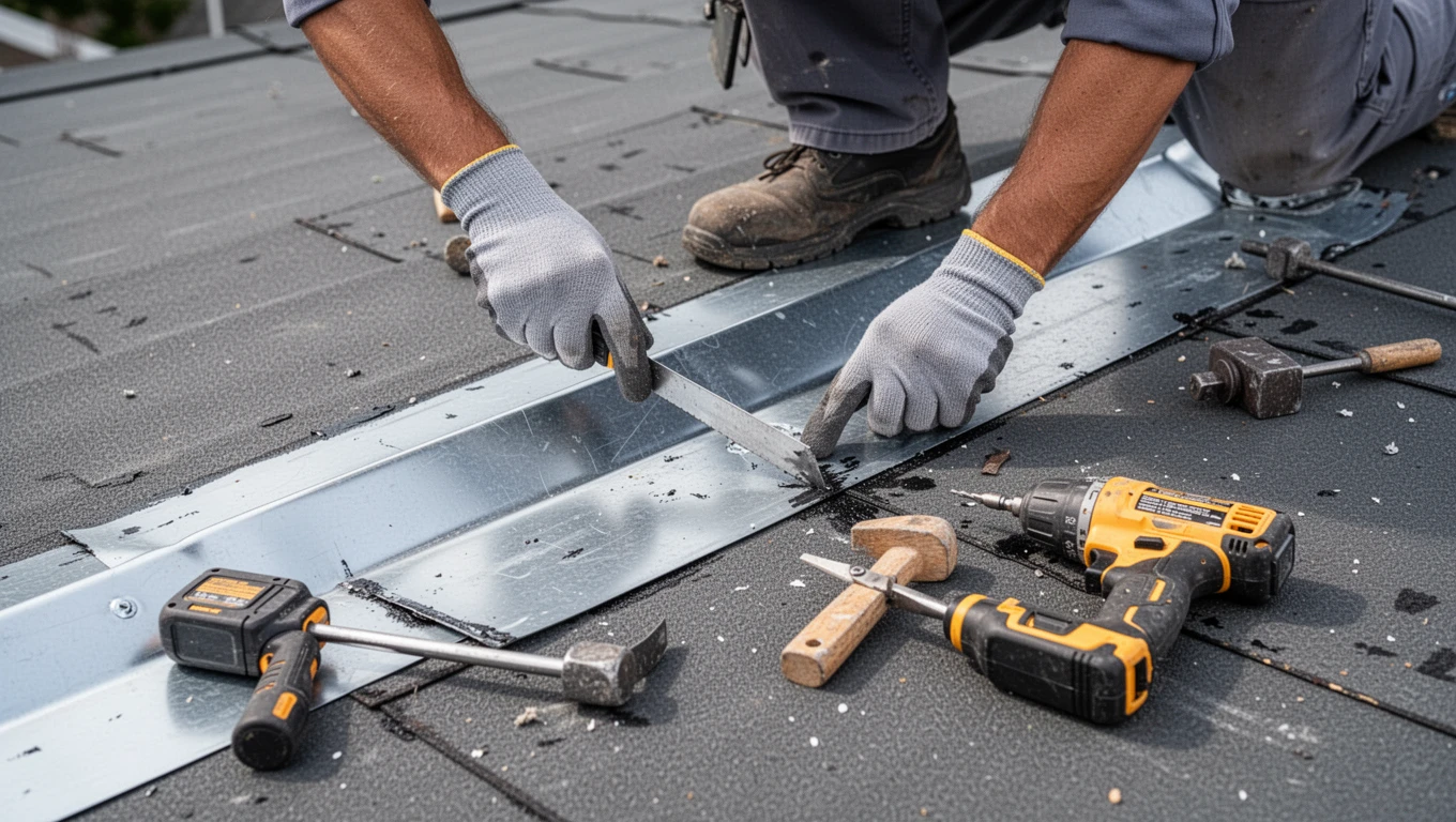 Roof Flashing Repair