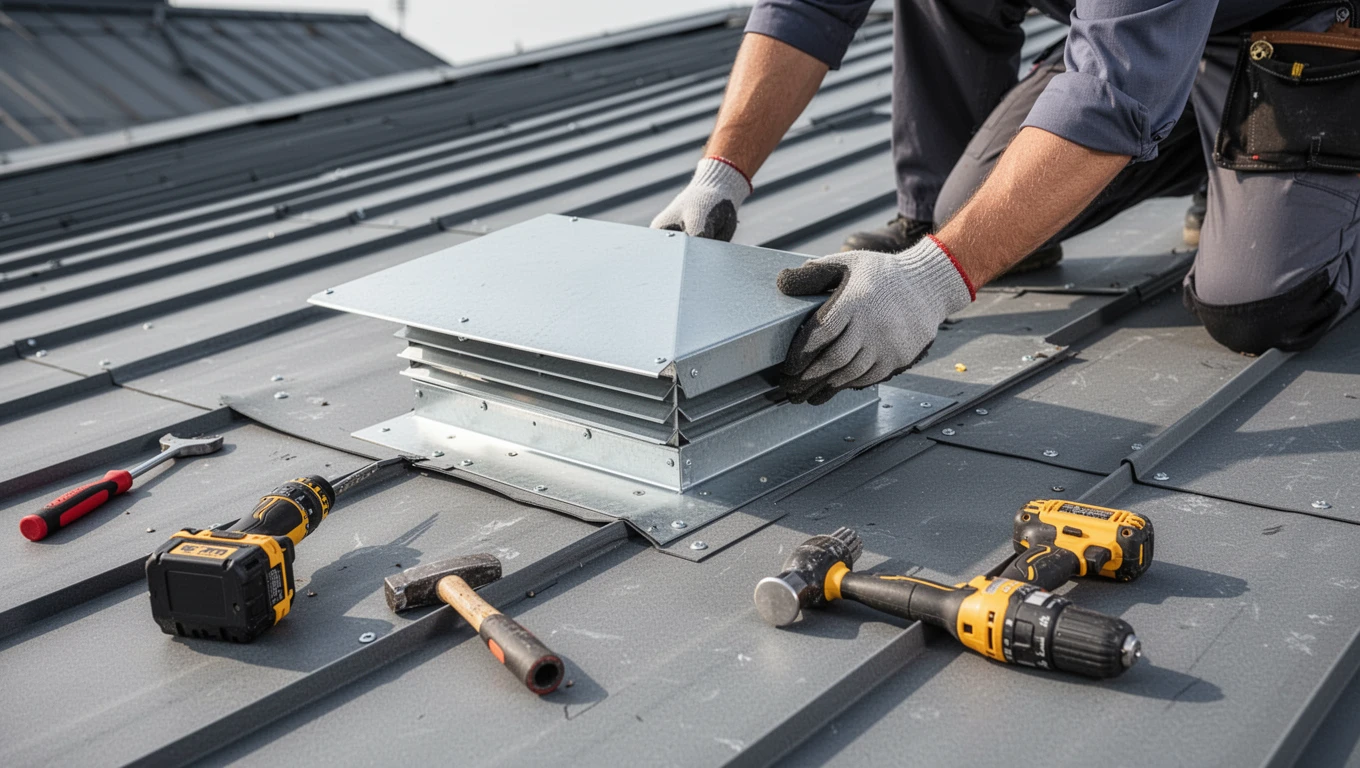 Ridge Vent Installation